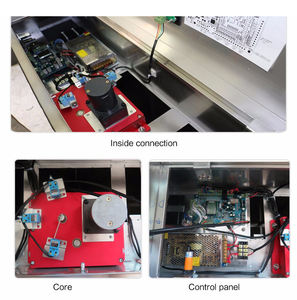 Tourniquet trépied Thinmoo TR200 en acier inoxydable 304, 25 personnes/min, contrôle d'accès haute sécurité, moteur sans balais, 600 mm - Product Image 4