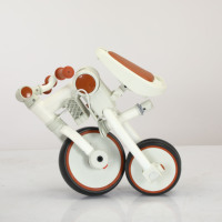 Sortie d'usine Cycle enfants vélo d'équilibre vélo Tricycle cadre Durable bébé pliant enfants Trike poussette