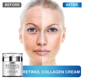 Crème de jour et de nuit au collagène pour femmes, logo personnalisé, beauté, resserrement de la peau, éclaircissante, raffermissante, antioxydante, crème pour le <span class=keywords><strong>visage</strong></span> - Product Image 4