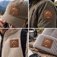 Étiquettes de vêtements en cuir TPU personnalisées, logo en relief 3D, imperméables, toucher doux, étiquettes de marque pour vêtements