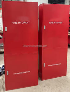 Armoire de rangement pour extincteur mural TOWAY, type surface murale, boîte à tuyaux d'incendie, acier au carbone forgé, équipement de sécurité incendie - Product Image 3