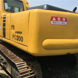 Excavatrice d'occasion Komatsu PC200 de 20 tonnes, Komatsu PC200-7, pelle sur chenilles hydraulique de 20000 kg, faible nombre d'heures, usage intensif, à vendre - Product Image 1