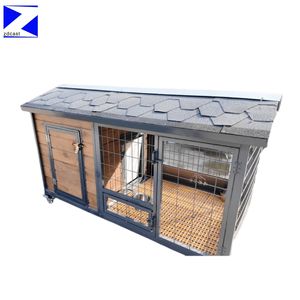 <span class=keywords><strong>2026</strong></span> Yeni Köpek Kulübesi Döner Mama Kabı Büyük Köpek Ahşap Paslanmaz Çelik Modern Tasarım Oturma Odası Su Geçirmez Her Mevsim - Product Image 6