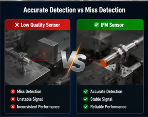 Sensor de Proximidad Inductivo IFM IE5329 M18, Sensor de Detección de Metales para Automatización Industrial - Product Image 5