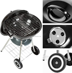 SEJR <span class=keywords><strong>18</strong></span> pulgadas barbacoa carbón hervidor parrilla al aire libre en forma de manzana ahumador barbacoa parrillas - Product Image 5