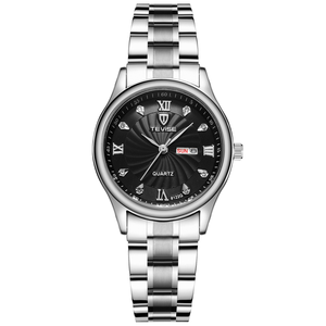 Factory <b>wholesale</b> black model waterproof fashionable women's <b>watch</b> quartz men's mechanical <b>watch</b> high quality couple <b>watch</b> - Product Image 3