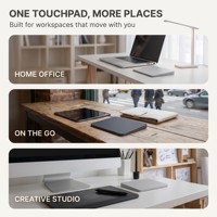 Trackpad sans fil M1, pavé tactile fin, multi-touch, gestuel, rechargeable par USB-C, cadre métallique