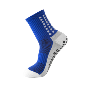 Chaussettes de football athlétiques à haute cheville pour hommes, antidérapantes, avec techniques de tissage, taille unique, saison d'automne - Product Image 6