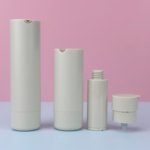 Custom Empty Luxury 25ml 30ml 50ml 45ml Frosted Cream Cosmetic Lotion Serum Plastic Spray Airless <b>Pump</b> <b>Bottle</b> With <b>Pump</b> - Product Image 5