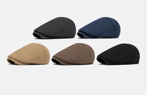 Gorra Plana Estilo Británico Vintage para Hombre, Gorro Ivy Forrado para Invierno, Venta al Por Mayor - Product Image 2