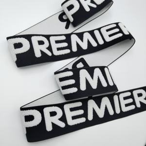 Cinta Jacquard Deportiva de 38 mm, Cintas para Prendas de Vestir, Tejido Amigable con las Mujeres, Bordes, Compre Cinta Reciclada, Cinta Elástica sin Correa, Cinta para Bragas - Product Image 1