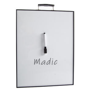 Pizarra magnética pequeña portátil de <span class=keywords><strong>30x40</strong></span>, tablero de borrado en seco con borde de aluminio estrecho, tablero de escritura para estudiantes y uso doméstico - Product Image 3