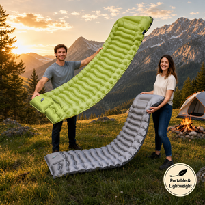 Colchoneta Inflable para <span class=keywords><strong>Camping</strong></span> de 15 cm de Grosor, con Bomba de Pie Integrada, Material de Nailon 40D y TPU - Product Image 4