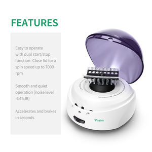 SABEDORIA Compact Micro Centrífuga 7500 RPM <span class=keywords><strong>5000xg</strong></span> Ultra-Quiet ≤ 52dB Motor sem escova Display LED para laboratório e uso clínico - Product Image 4