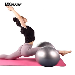 Professional Training PVC Material Durable PeanutYoga <strong>Ball</strong> <strong>for</strong> Pilates &amp; <strong>Yoga</strong> <strong>Exercise</strong> 45*90cm 2mm Thick - Product Image 3