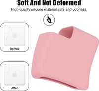 Housse de protection pour chargeur en silicone souple 35W pour MacBook Air 13-15 pouces 2023 A2941 2022 M2 A2681 2020-2021 M1 A2337 A2179 30W