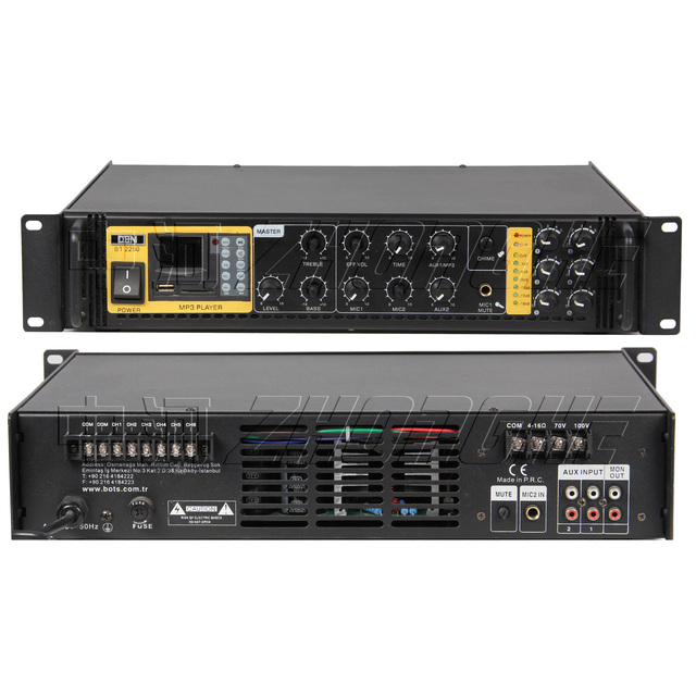 Professional pa System Audio New Design Home Theater Combo Amplifier for Public Address