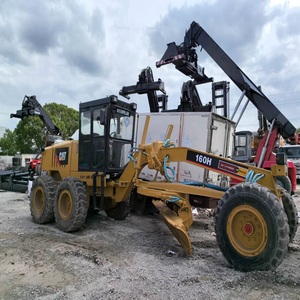 รถเกรดเดอร์ CAT ของญี่ปุ่นแท้ มือสอง รุ่น cat160H รถตักดินแคตเตอร์พิลลาร์มือสอง 160 cat motor graders 140h 140g 140k มีสินค้าพร้อมขาย - Product Image 1