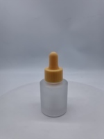 Transparant Mat 10Ml 30Ml 50Ml 10Ml Persdruppelaar Glazen Pipet Met Sproeikap Zijdeprint Matte Glazen Fles