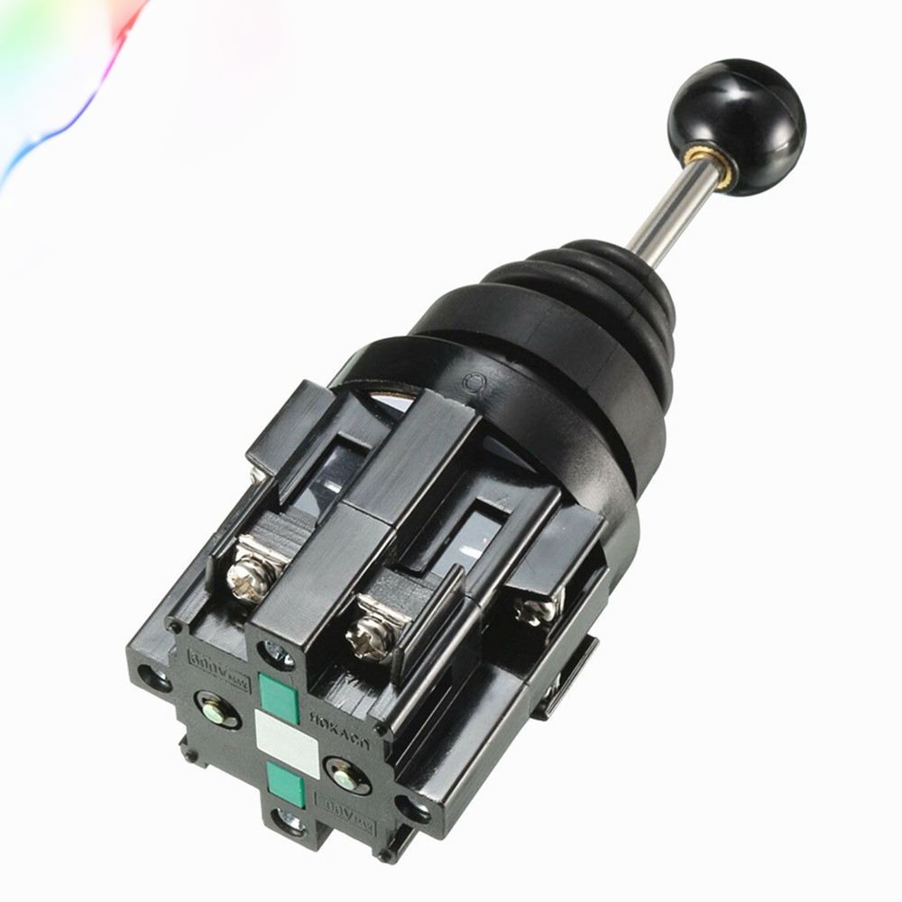 30mm Momentary Joystick Switch - 2 Position Wobble Stick DPST NO For Panels