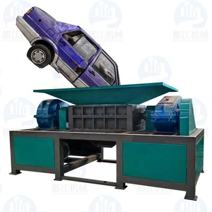 Broyeur de cadres de voiture Déchets métalliques Broyeur de carrosserie de voiture d'<span class=keywords><strong>occasion</strong></span> Broyeur de bicyclette à vendre - Product Image 1