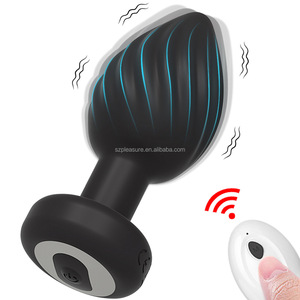 Venta al por mayor Butt Plug Juguetes sexuales Vibrador para adultos Juguetes anales Butt Plug Control remoto inalámbrico 10 Frecuencia <span class=keywords><strong>Anal</strong></span> Plug - Product Image 6
