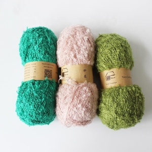 Fil de fantaisie 2020 acrylique à grande boucle, <span class=keywords><strong>pour</strong></span> tricot à la main au <span class=keywords><strong>crochet</strong></span>, <span class=keywords><strong>meilleure</strong></span> vente 100% - Product Image 3