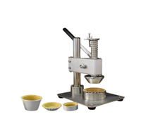Presse à tartelettes manuelle en acier inoxydable, moule à quiches et tartelettes pour café, moule de qualité alimentaire pour la pâtisserie