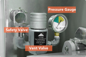 Fábrica de comida rápida cocina freidora a presión eléctrica PFE-600L automática de equipos de cocina de Caballero de pollo: - Product Image 5