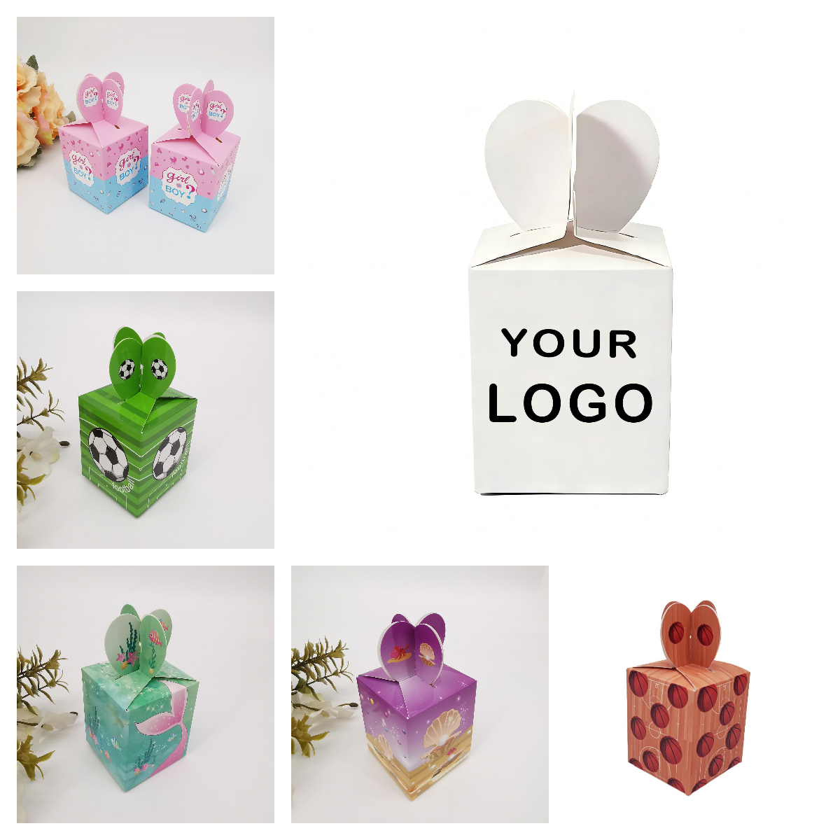 Tailles, formes, motifs, etc. personnalisables
