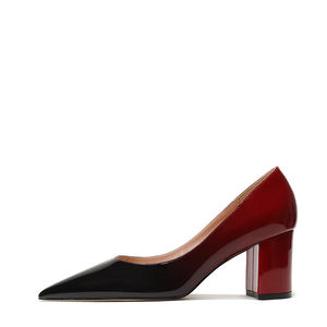 Pumps chics pour femmes, respirantes, <span class=keywords><strong>talon</strong></span> bloc moyen <span class=keywords><strong>de</strong></span> <span class=keywords><strong>6</strong></span> <span class=keywords><strong>cm</strong></span>, confortables, douces, design grande taille pour le travail, le bureau, l'été, l'automne - Product Image 1