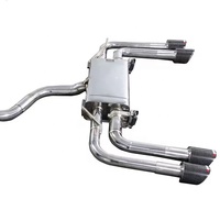 Échappement Catback DZ pour AUDI A3 1.4T 1.8T 2.0T 2014+ Système d'échappement haute performance pour voiture en acier inoxydable 304