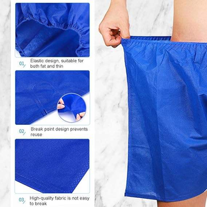 Shorts <span class=keywords><strong>de</strong></span> massage jetables non tissés pour hommes, pour Suna SPA et soins <span class=keywords><strong>de</strong></span> beauté - Product Image 4