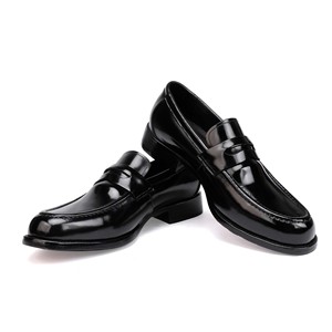 Nouvelles Chaussures Habillées Formelles Cordovan 2026 Haut de Gamme en Cuir Véritable Style Britannique pour Mariage Homme - Product Image 1