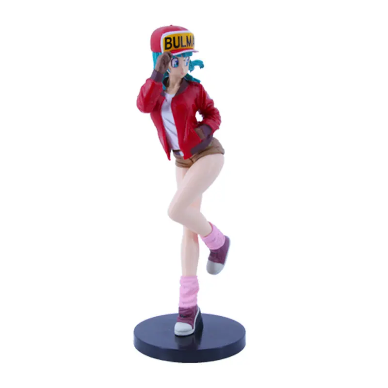 Figura DE ACCIÓN brillante de Bulma, modelo ToysHigh Quality Sparkling Bulma, ropa informal, modelo en caja de PVC, juguete, figura de acción de Anime