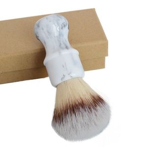 Dishi gros <span class=keywords><strong>pas</strong></span> <span class=keywords><strong>cher</strong></span> hommes soins rasage meilleure qualité synthétique noeud résine poignée blaireau - Product Image 1