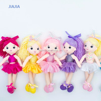 Adorable poupée ballerine en peluche de 30 cm, jouet doux et tendance pour filles, fabriqué à la main par le fabricant, option disponible