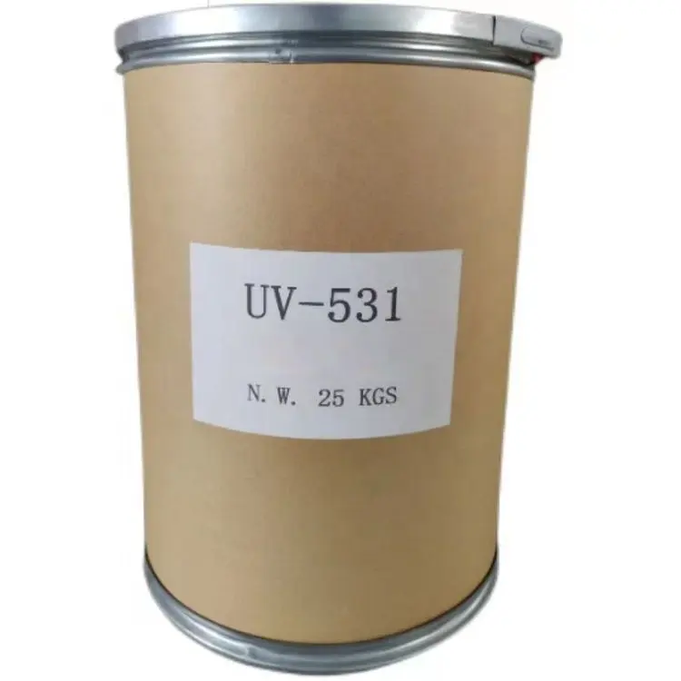 Penyerap UV kualitas tinggi dan kemurnian untuk menunda pencahayaan/anti Penuaan/anti-tusukan dan penstabil cahaya anti UV UV531