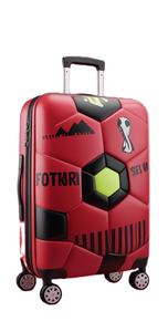 Juego <span class=keywords><strong>de</strong></span> Maletas <span class=keywords><strong>de</strong></span> Diseño Personalizado para el Mundial 2026, <span class=keywords><strong>Maleta</strong></span> Rígida con Ruedas y Logotipo del Equipo, Bolsa <span class=keywords><strong>de</strong></span> Viaje Personalizada para Fanáticos del Fútbol - Product Image 5