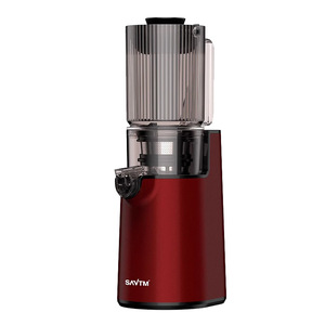 Exprimidor Savtm de 500 ml con motor eléctrico sin escobillas, multifuncional, rojo y gris oscuro - Product Image 1