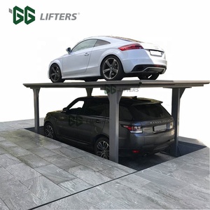 GG Lifters Élévateur de stationnement de type fosse pour voitures Modèle UPS20/2-3 Capacité 2000 kg Moteur + Transmission par chaîne Hauteur de levage personnalisée <span class=keywords><strong>Garage</strong></span> domestique - Product Image 3