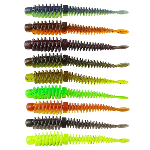 6.5cm 1.1g Lure Bait TPE Floating Anti-thread Needle Tail Soft Bait Surface System <strong>Black</strong> Pit Perch Snakehead Bait - Product Image 2