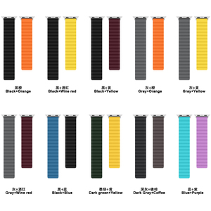 <span class=keywords><strong>Bracelet</strong></span> de montre réversible RYB pour <span class=keywords><strong>bracelet</strong></span> de montre <span class=keywords><strong>Apple</strong></span> <span class=keywords><strong>série</strong></span> Ultra 2 Ultra SE 9 8 <span class=keywords><strong>7</strong></span> 6 5 <span class=keywords><strong>Bracelet</strong></span> de remplacement de montre intelligente à la mode - Product Image 2