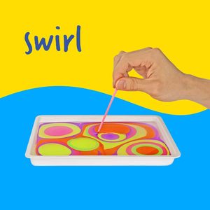 Kit de Pintura para Marbeling Perfect Kraft, Juguete Educativo Preescolar, Regalo, Kits de Manualidades No Tóxicos, Set de Dibujo para Niños - Product Image 3
