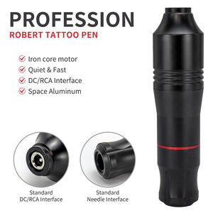 <span class=keywords><strong>Kit</strong></span> de tatouage <span class=keywords><strong>professionnel</strong></span> pour maquillage permanent, pistolet rotatif, aiguilles, stylo en aluminium, alimentation pour tatouages corporels - Product Image 2