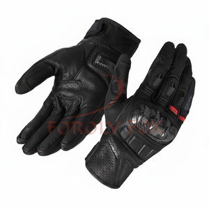 Gants de Moto Personnalisés de Haute Qualité en Cuir Véritable Classique, Vente en Gros au Prix d'Usine, Meilleur Fabricant - Product Image 1