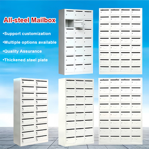 Boîte <span class=keywords><strong>aux</strong></span> <span class=keywords><strong>lettres</strong></span> extérieure personnalisée multi-portes pour appartement résidentiel Boîte <span class=keywords><strong>aux</strong></span> <span class=keywords><strong>lettres</strong></span> extérieure pour bureau en acier - Product Image 5