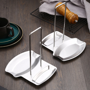 Support de couvercle de pot en acier inoxydable, accessoires de cuisine, de haute qualité, support de couvercle de poêle, porte-tasses pour la soupe - Product Image 5