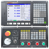Kit de système de contrôle PLC de contrôleur de fraiseuse CNC à 4 axes à faible coût similaire au panneau de contrôleur CNC GSK