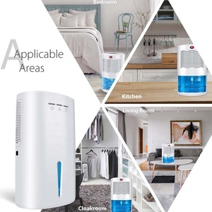Déshumidificateur semi-conducteur avec réservoir d'eau amovible, mini déshumidificateur portable pour la maison, 1L par jour - Product Image 6
